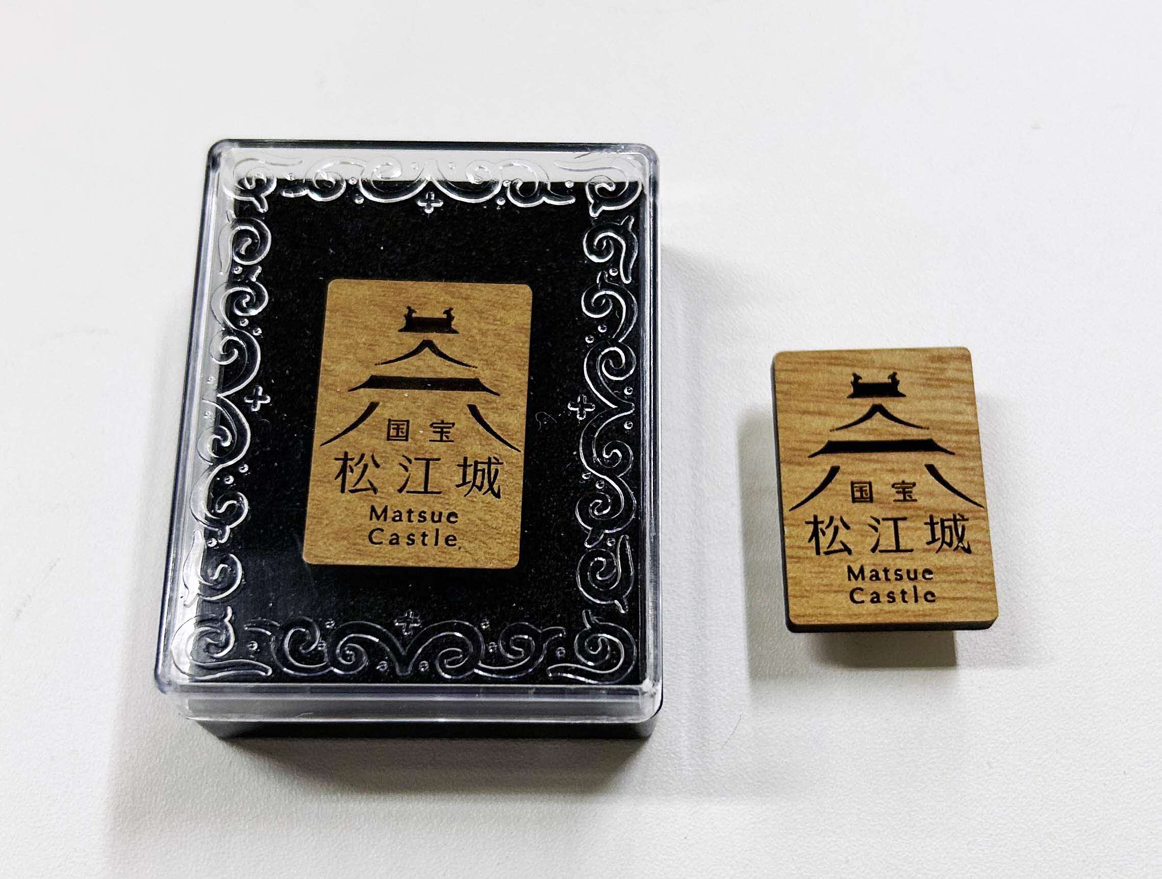 国宝 松江城バッジ 国宝 松江城バッジ